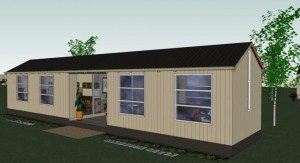 Transportable building office plans